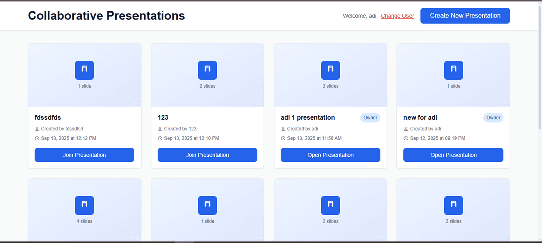 Collaborative Presentation