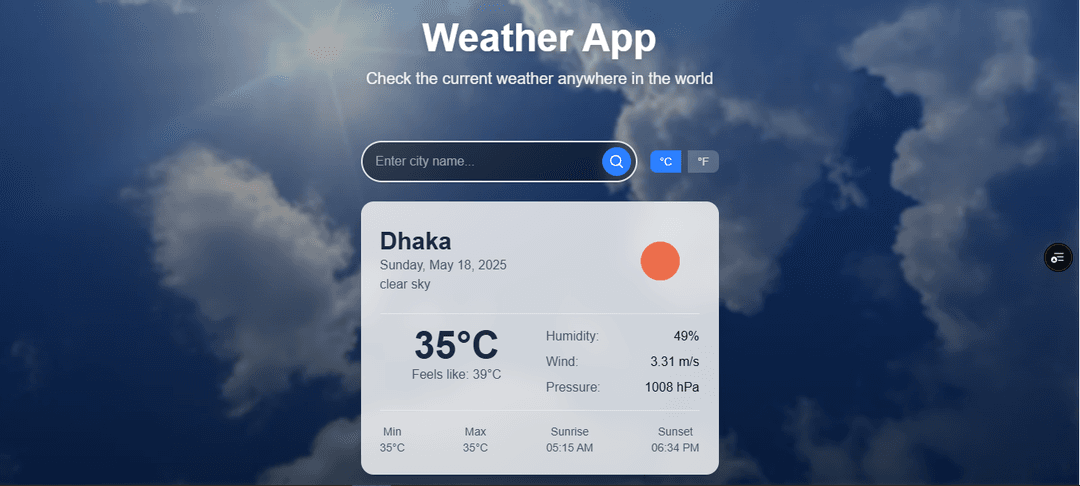 Weather App